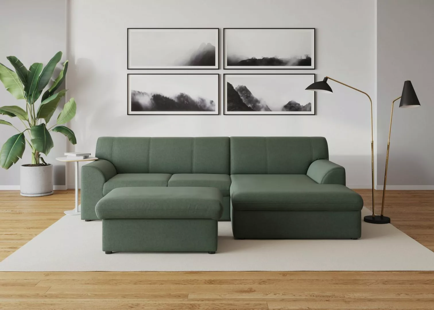 DOMO collection Ecksofa Topper L-Form, mit Recamiere, wahlweise mit Schlaff günstig online kaufen