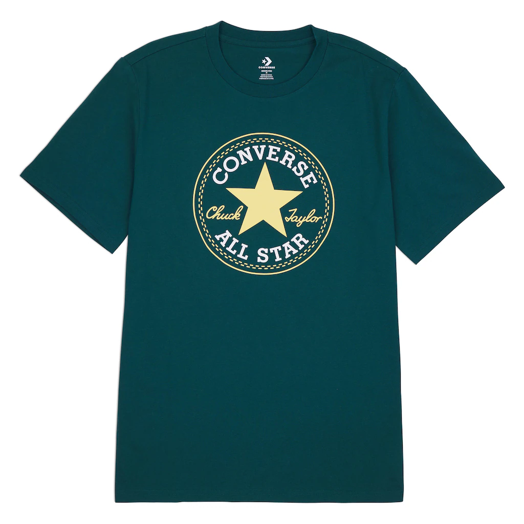 Converse T-Shirt "UNISEX CONVERSE GO-TO ALL STAR PATCH LOGO STANDARD FIT T- günstig online kaufen