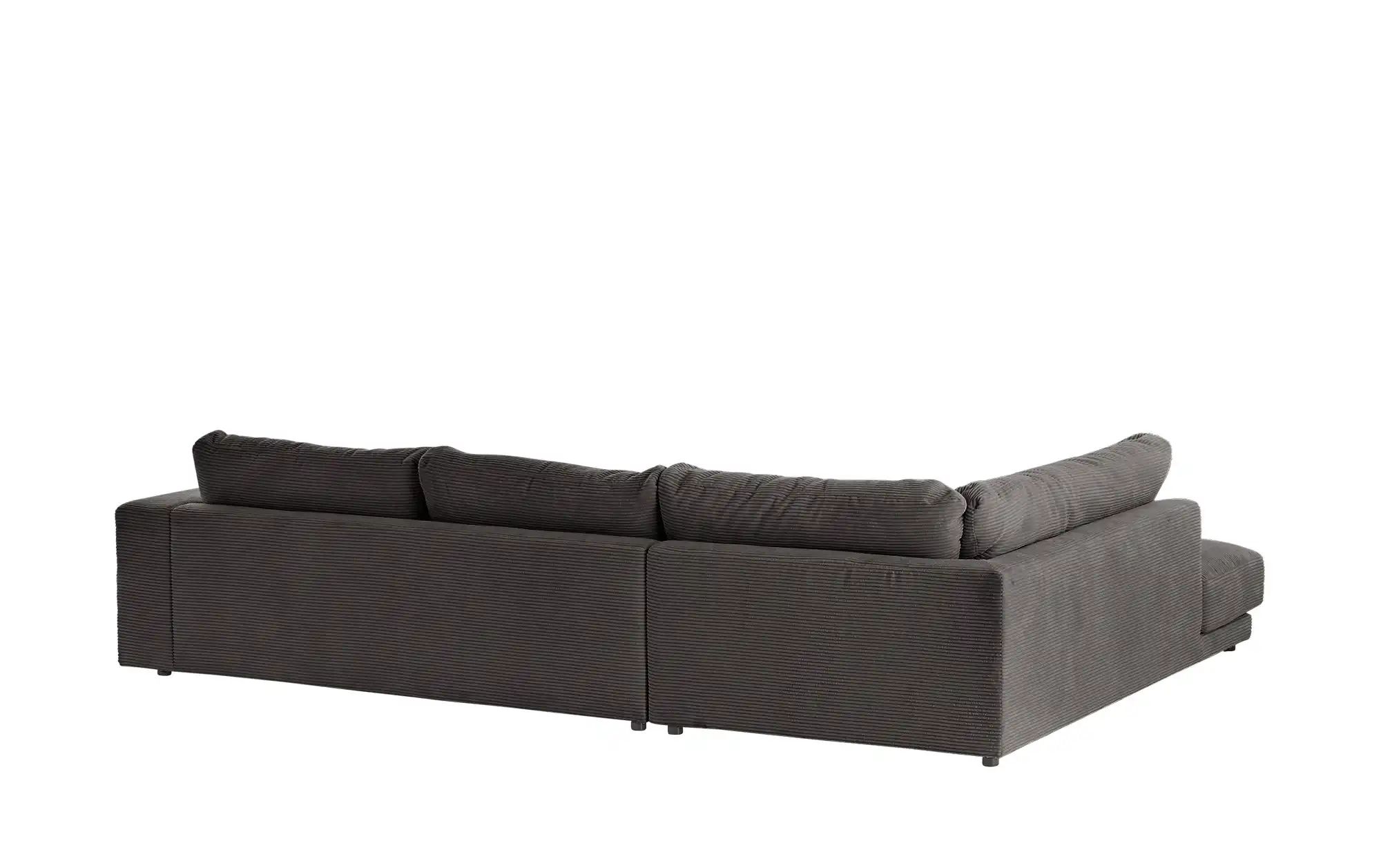 Jette Home Ecksofa Cord Sila ¦ grau ¦ Maße (cm): B: 325 H: 85 T: 224.0 Pols günstig online kaufen