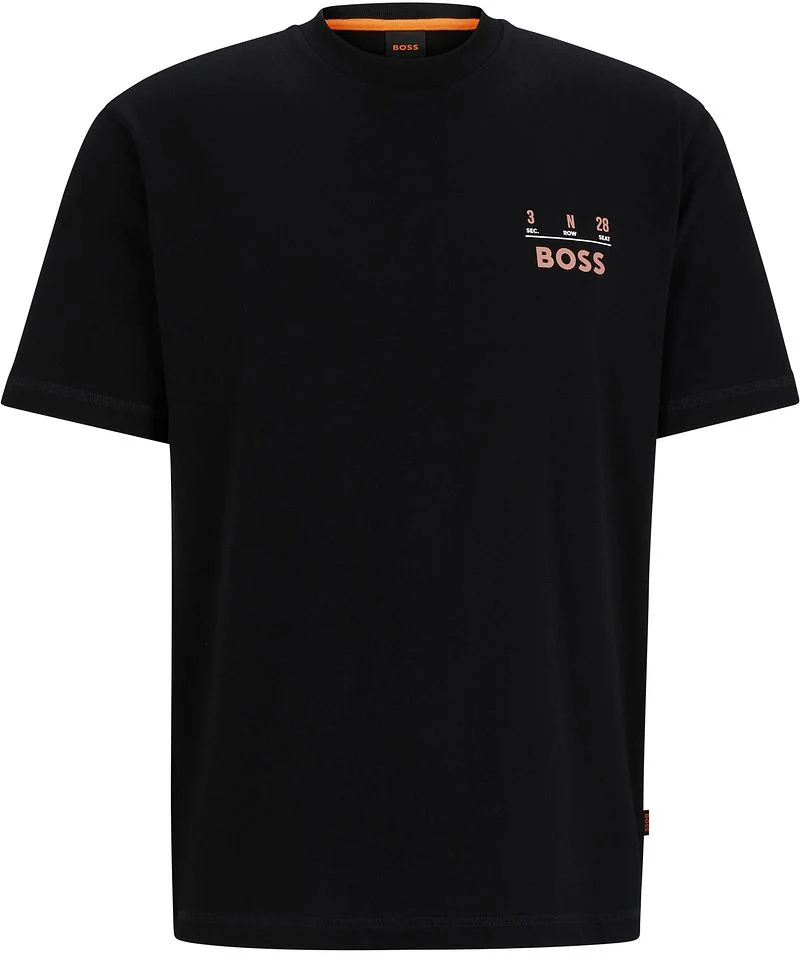 BOSS T-shirt Backprint Schwarz - Größe L günstig online kaufen