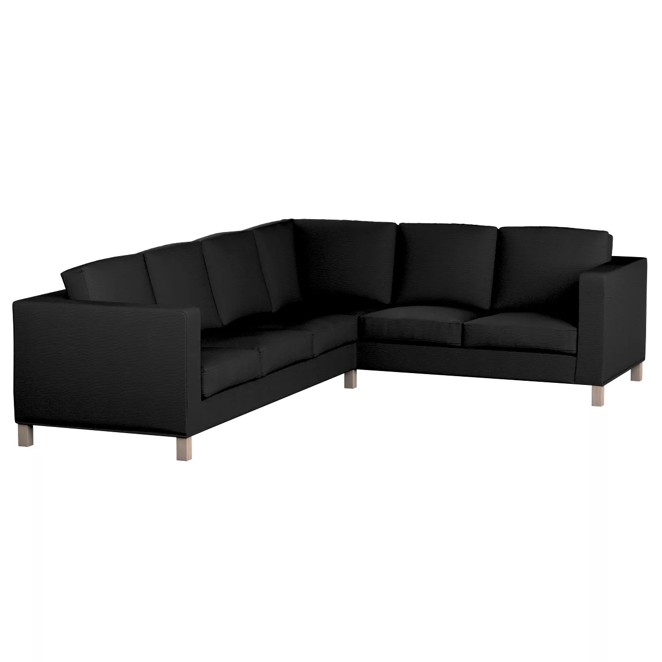 Bezug für Karlanda Sofa Ecke links, schwarz, 36cm x 30cm x 50cm, Etna (705- günstig online kaufen
