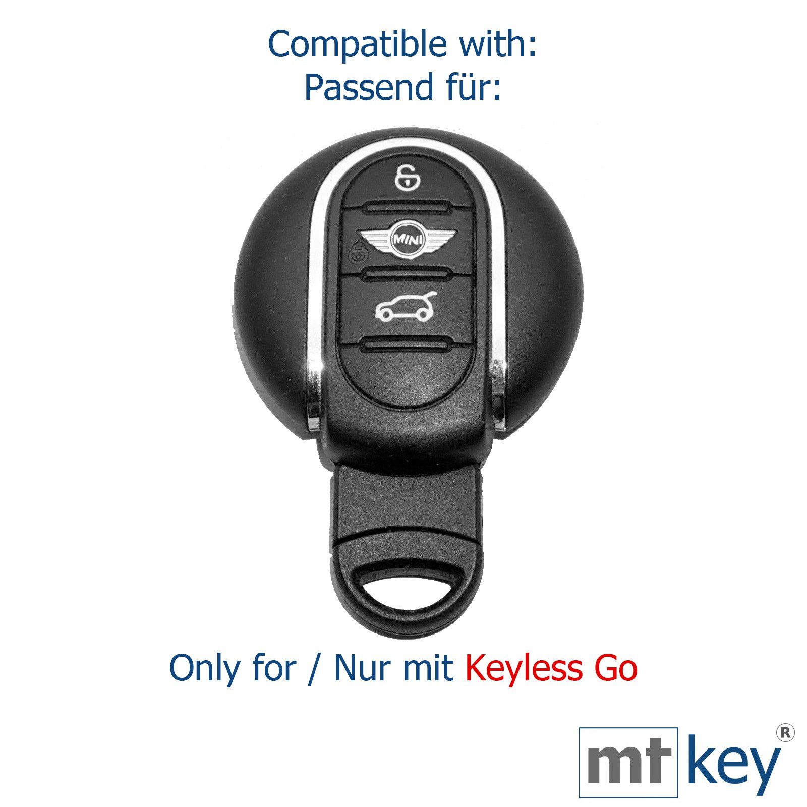 mt-key Schlüsseltasche Autoschlüssel Softcase Silikon Schutzhülle günstig online kaufen