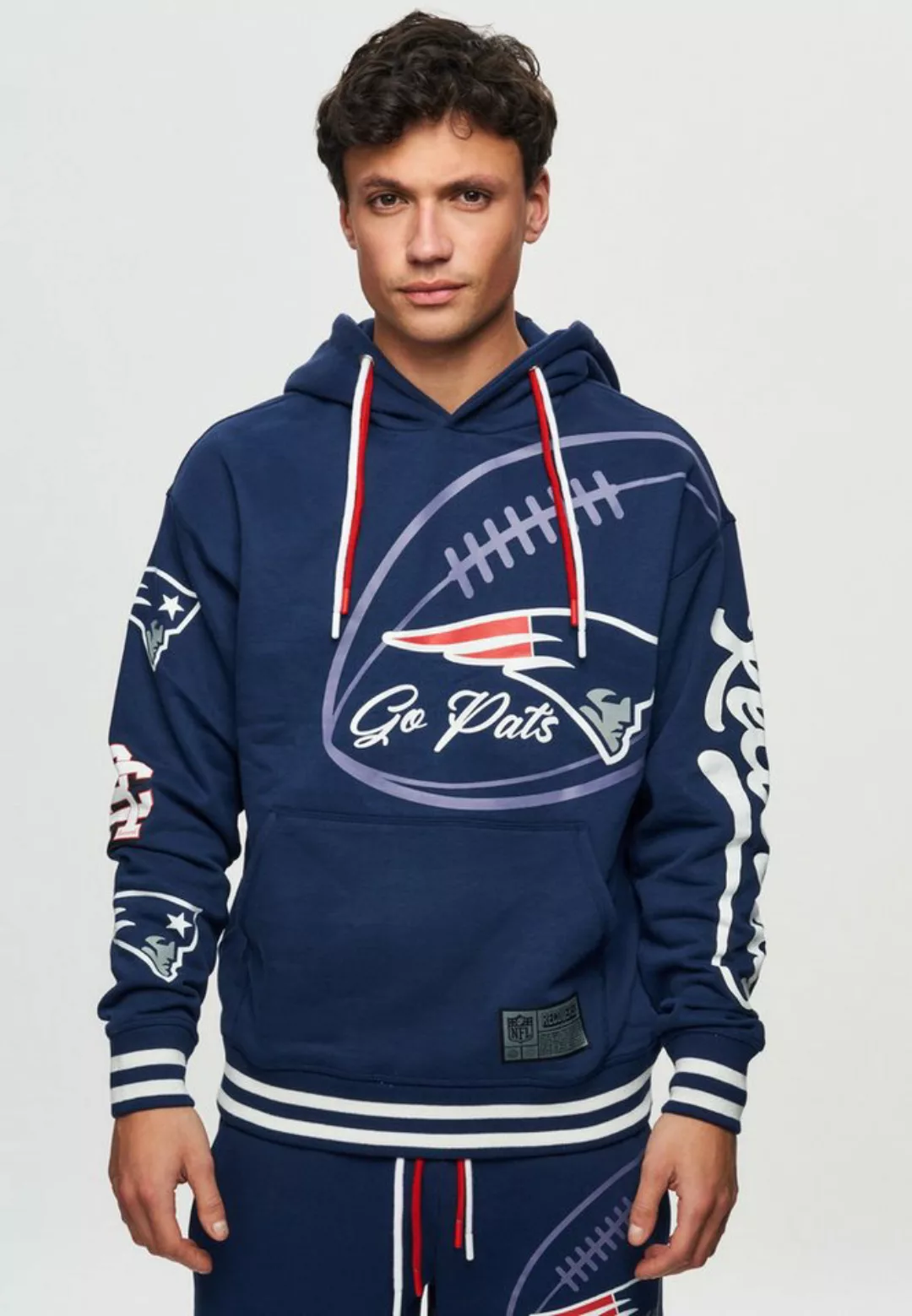 Recovered Hoodie NFL Patriots Go Pats günstig online kaufen