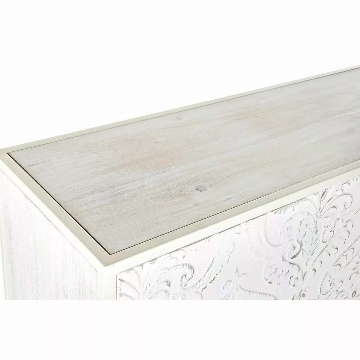 Anrichte Dkd Home Decor Weiß Tanne Mdf (156 X 35 X 93 Cm) günstig online kaufen