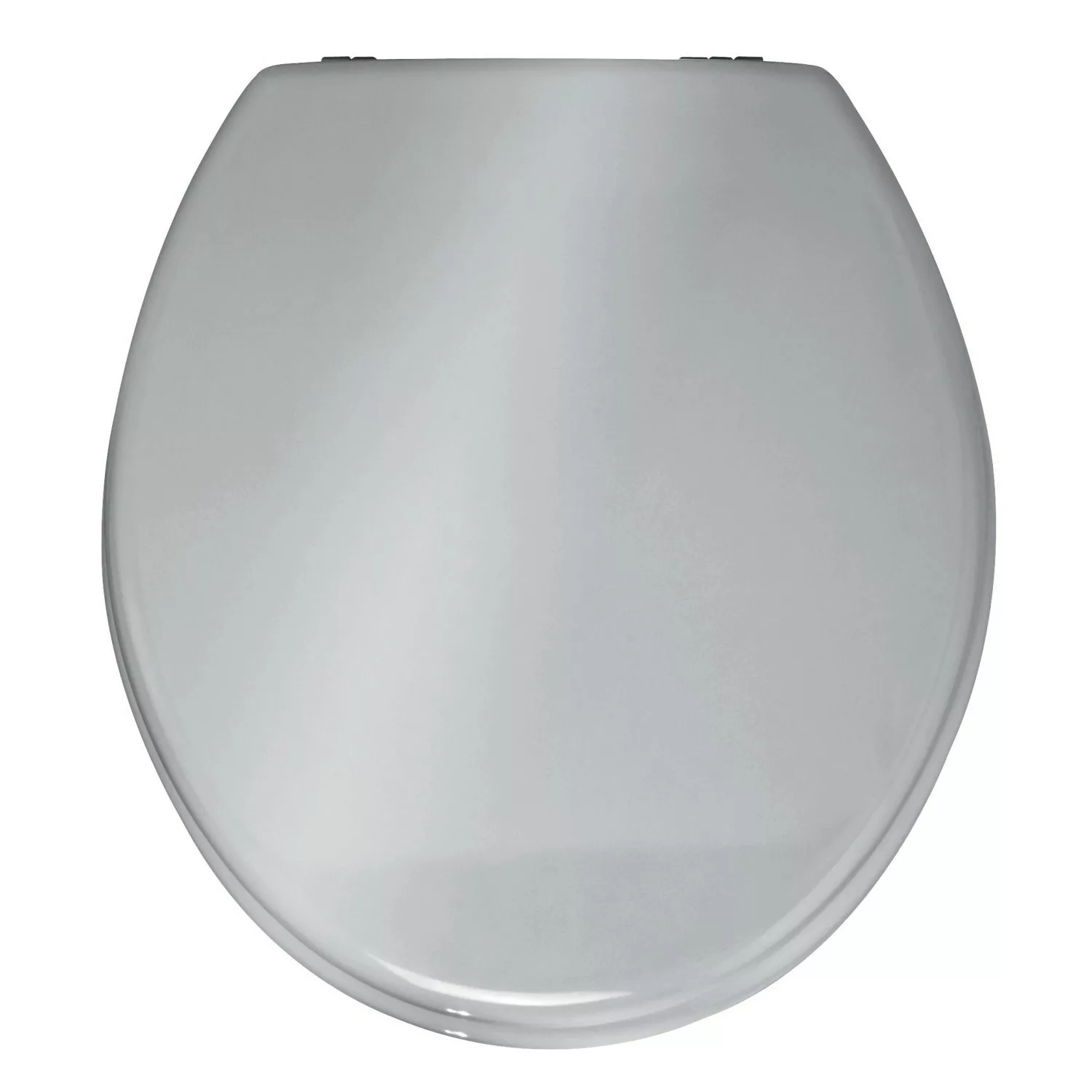 Wenko WC-Sitz Prima MDF/Edelstahl Silber günstig online kaufen