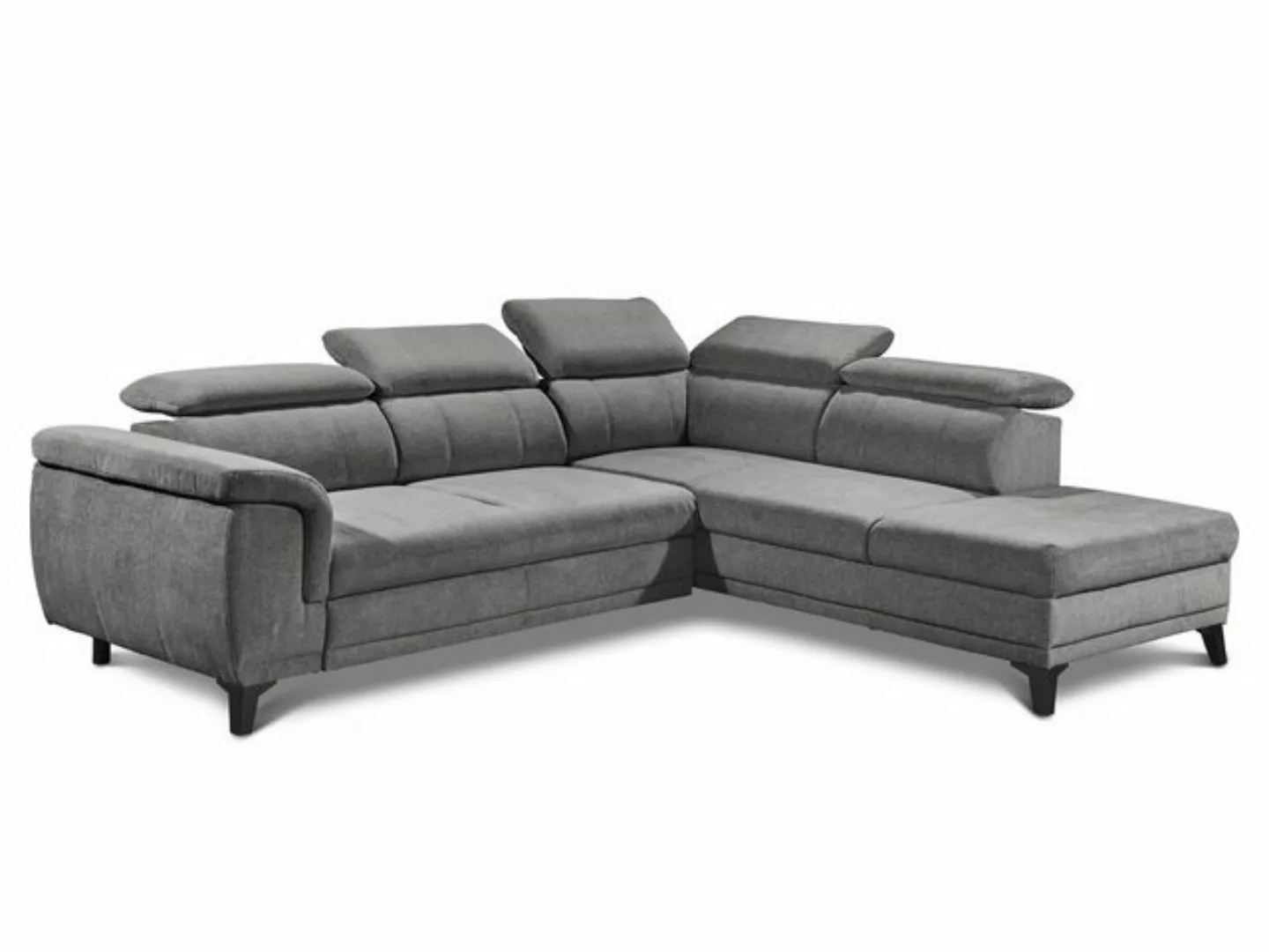 HARPER Polsterecke Polsterecke HARPER BELFAST BB 274x231 cm grau Ecksofa Wo günstig online kaufen