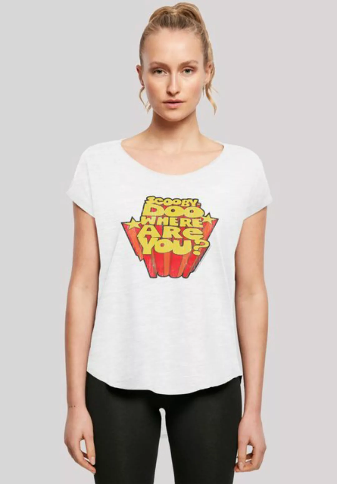 F4NT4STIC T-Shirt Scooby Doo Where Are You? Damen,Premium Merch,Lang,Longsh günstig online kaufen