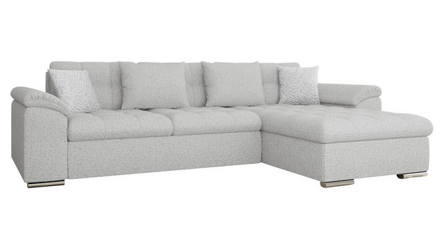 MIRJAN24 Ecksofa Diana Premium, mit Bettkasten und Schlaffunktion, Kissen-S günstig online kaufen