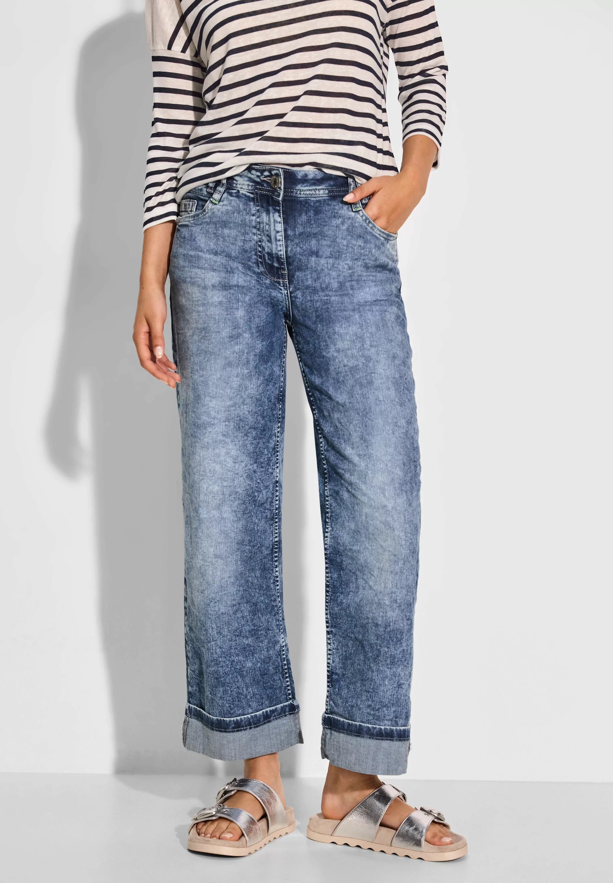 Cecil Loose-fit-Jeans, High Waist günstig online kaufen