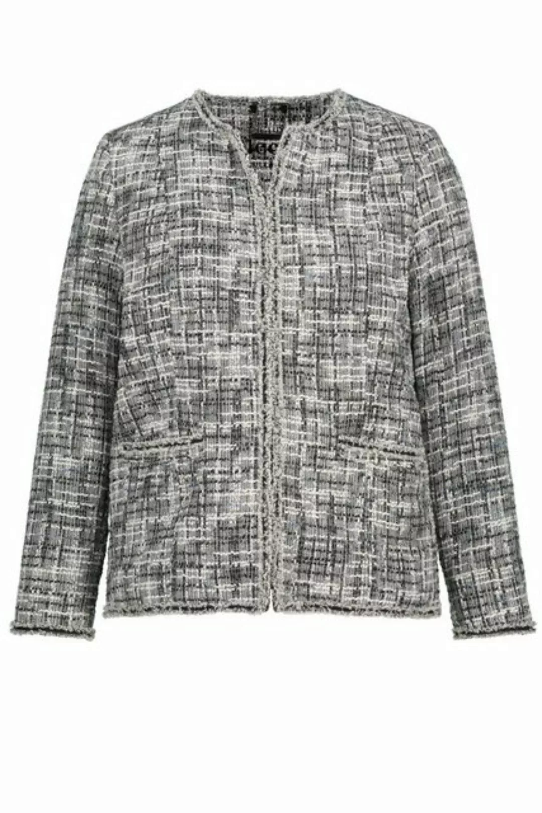 Ulla Popken Kurzjacke Bouclé-Jacke günstig online kaufen