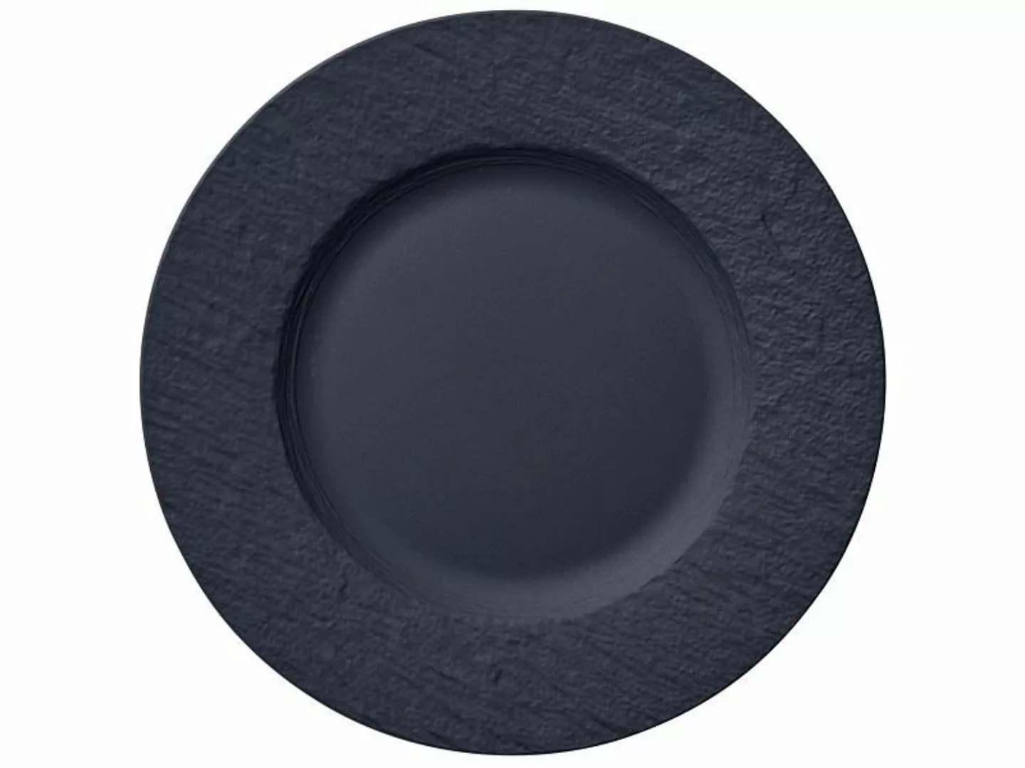 Villeroy & Boch Manufacture Rock Frühstücksteller schwarz 22 cm Frühstückst günstig online kaufen