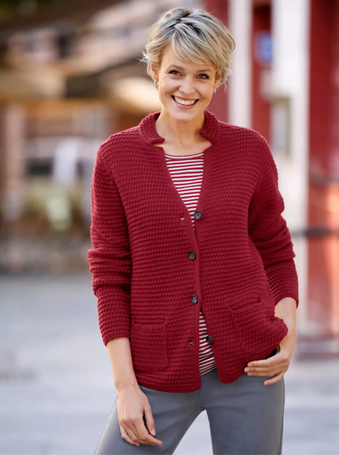 Classic Basics Strickjacke günstig online kaufen