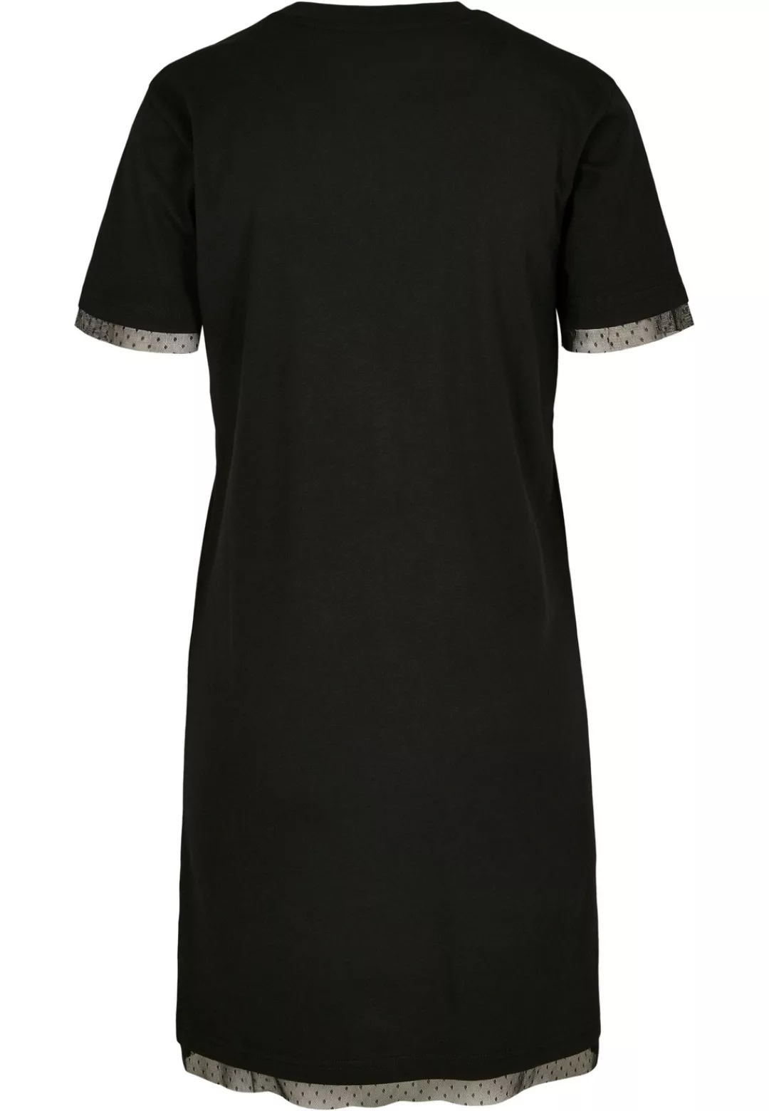 URBAN CLASSICS Shirtkleid "Urban Classics Damen Ladies Boxy Lace Hem Tee Dr günstig online kaufen