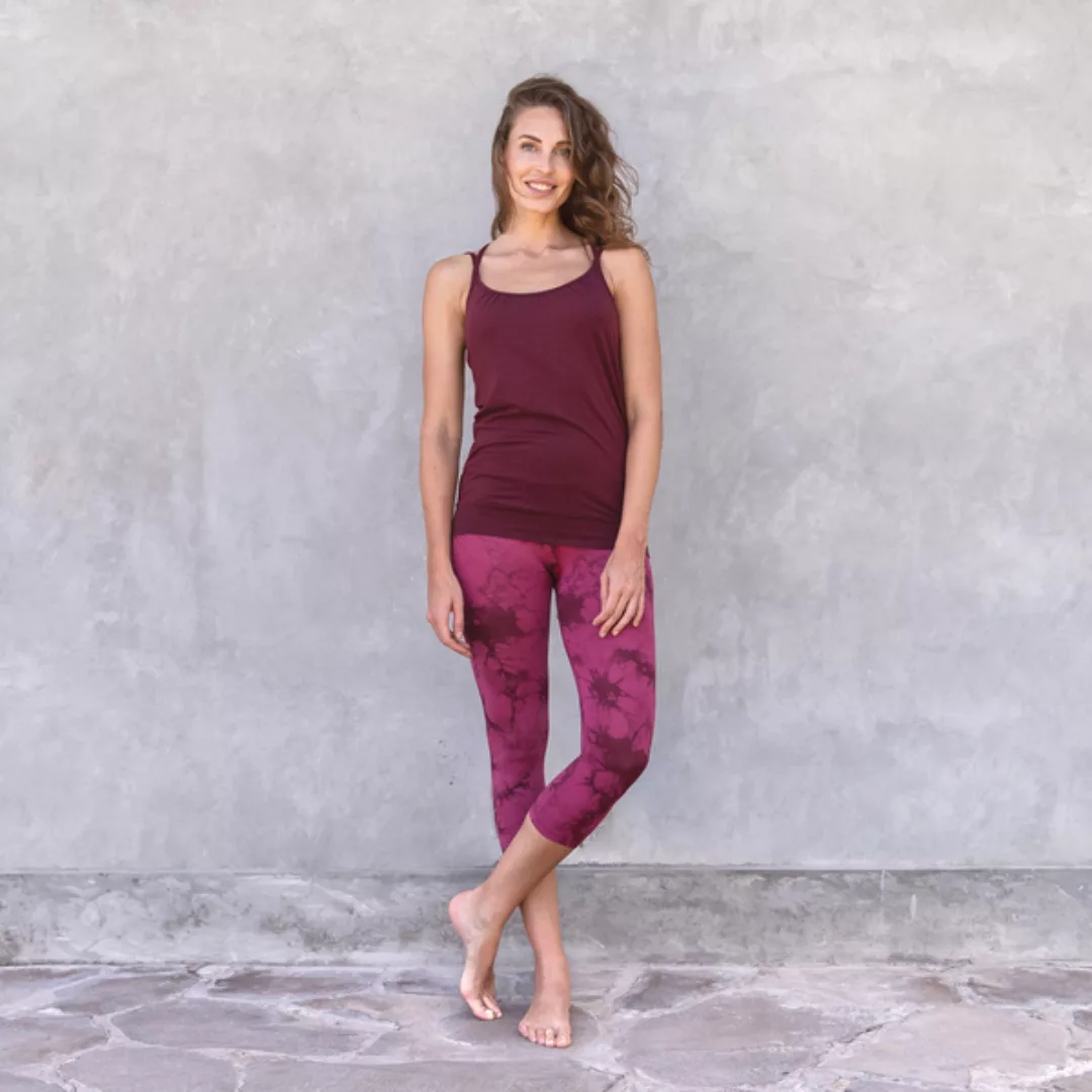 Lina Tie Dye - Damen - 3/4 Leggings Für Yoga Und Freizeit Aus Biobaumwolle günstig online kaufen