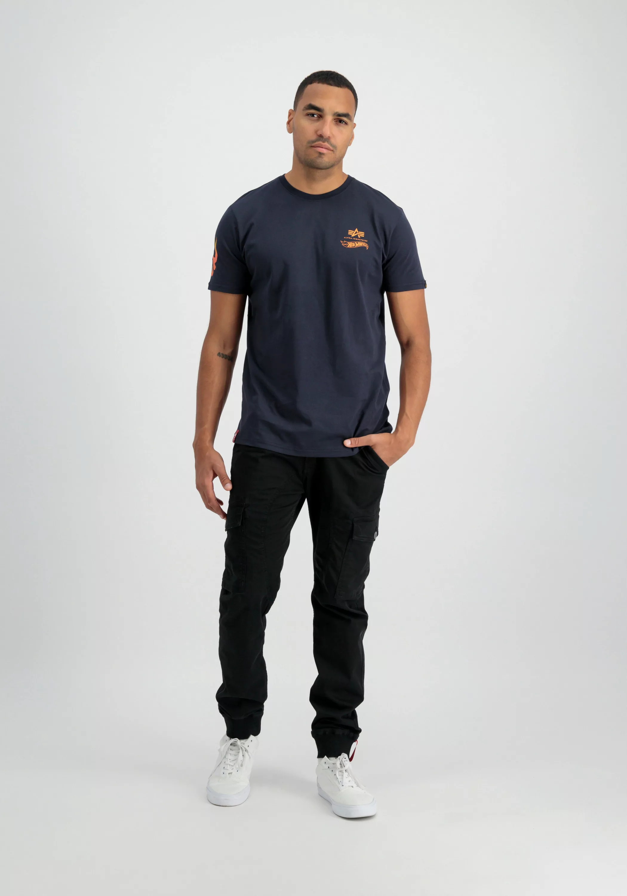 Alpha Industries T-Shirt "Alpha Industries Men - T-Shirts Flame T" günstig online kaufen