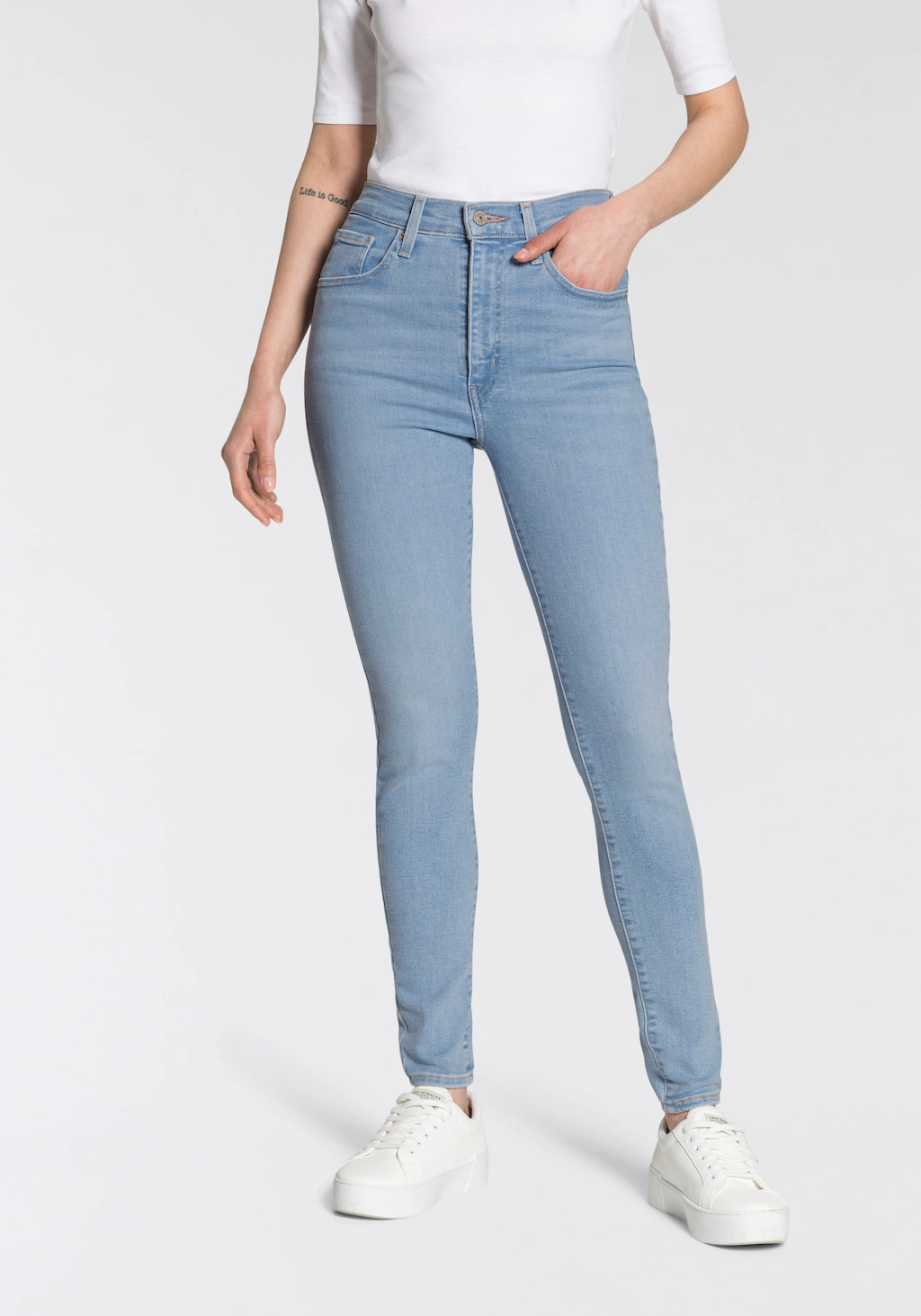 Levi's® Skinny-fit-Jeans Mile High Super Skinny High Waist günstig online kaufen