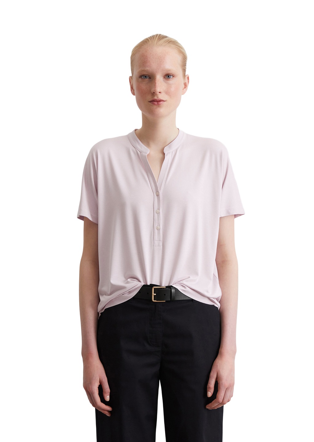 Marc OPolo Blusenshirt "aus LENZING™ ECOVERO™" günstig online kaufen