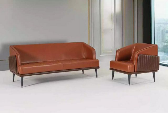 Xlmoebel Sofa Dreisitzer Luxus Bürosessel Set Stoffmöbel Arbeitszimmerausst günstig online kaufen