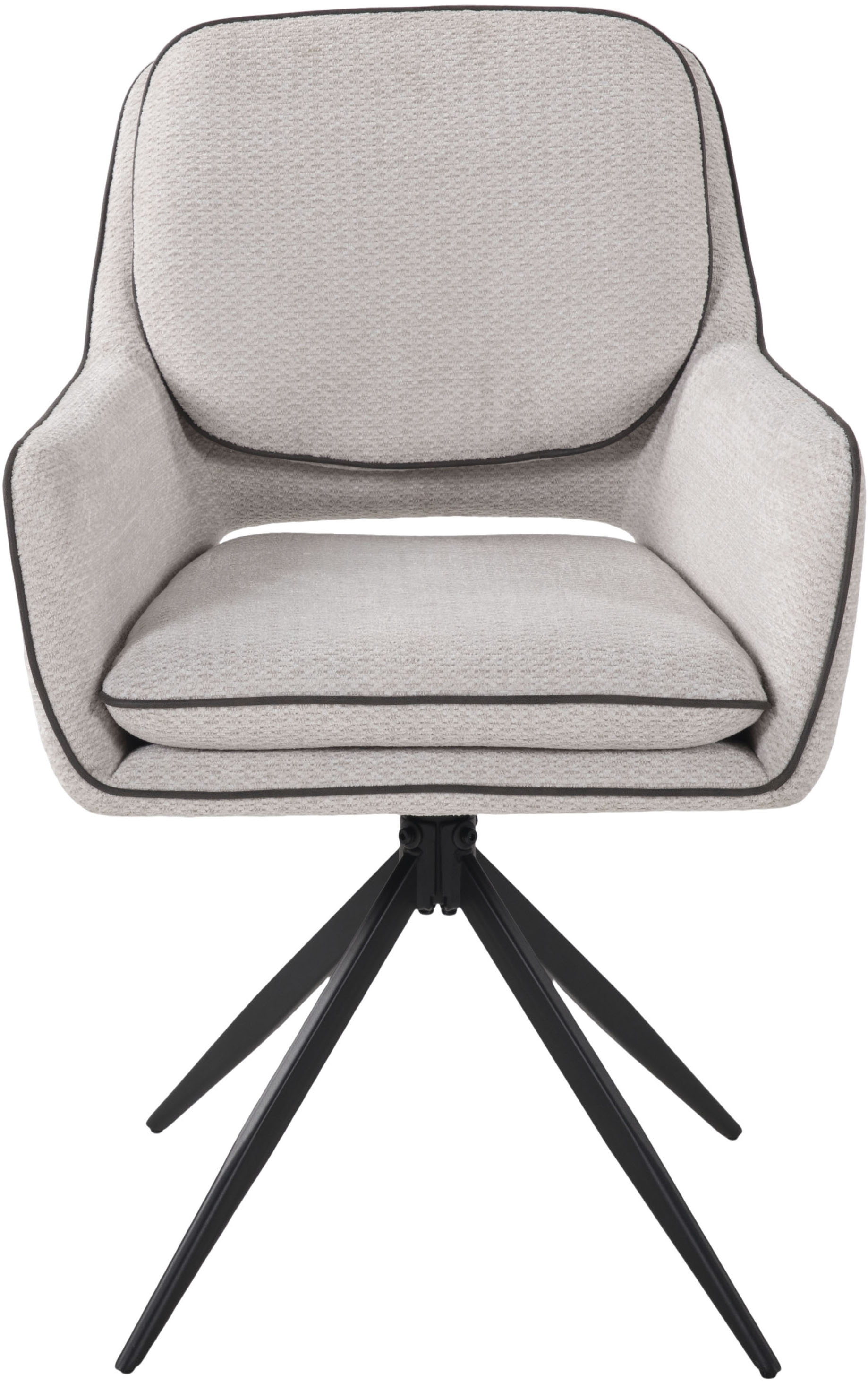 Duo Collection Esszimmerstuhl "Esra", (Set), 2 St., Webstoff, drehbar, extr günstig online kaufen