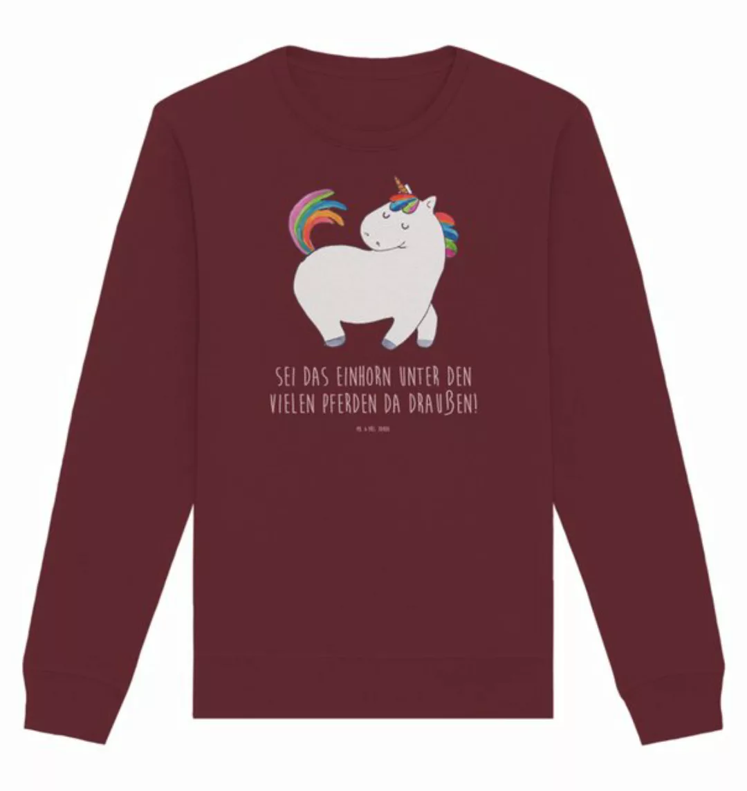 Mr. & Mrs. Panda Longpullover Einhorn Stolzieren Größe L - Burgundy - Gesch günstig online kaufen