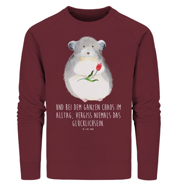 Mr. & Mrs. Panda Longpullover Größe XXL Chinchilla Blume - Burgundy - Gesch günstig online kaufen