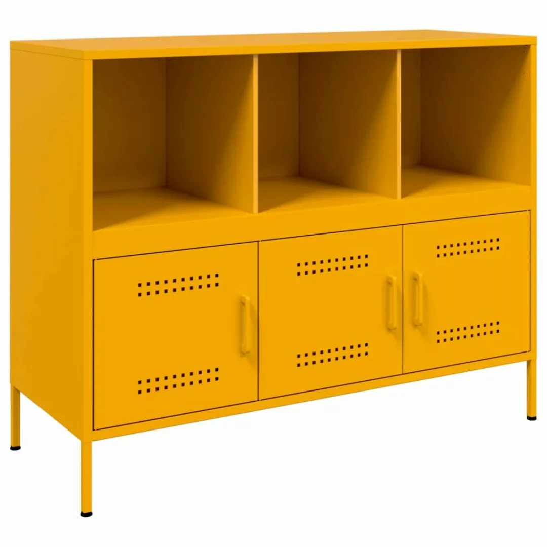 vidaXL Sideboard Sideboard Senfgelb 100,5x39x79 cm günstig online kaufen