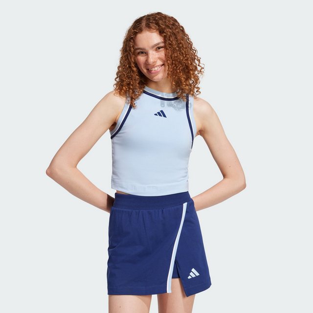 adidas Sportswear Tanktop ESSENTIALS COLOR-POP COTTON CROP-TOP günstig online kaufen