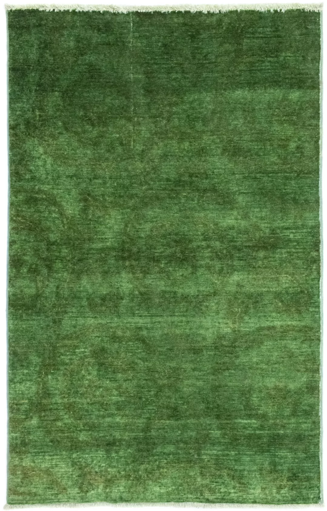 morgenland Wollteppich »Ziegler Teppich handgeknüpft grün«, rechteckig günstig online kaufen