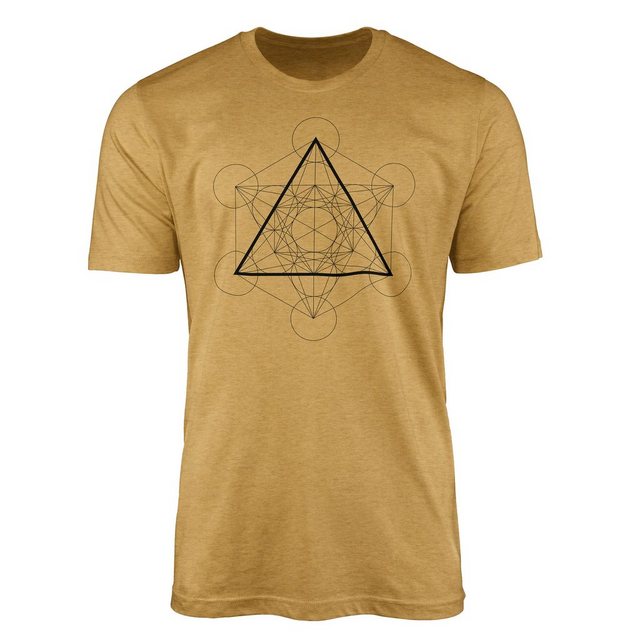 Sinus Art T-Shirt Premium T-Shirt Alchemy Serie Symbole angenehmer Tragekom günstig online kaufen