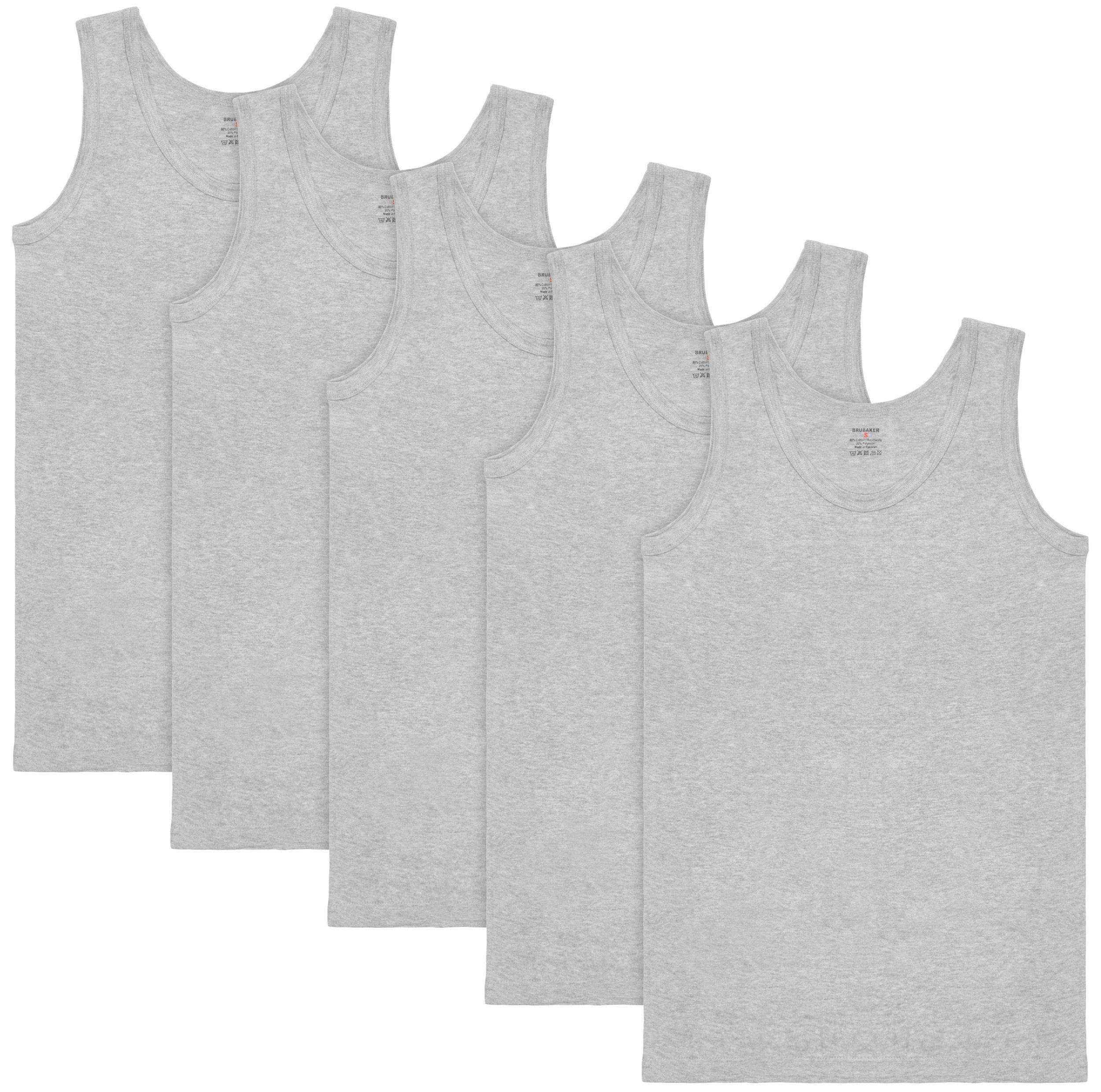 BRUBAKER Tanktop Classic Herren Unterhemd Tank günstig online kaufen