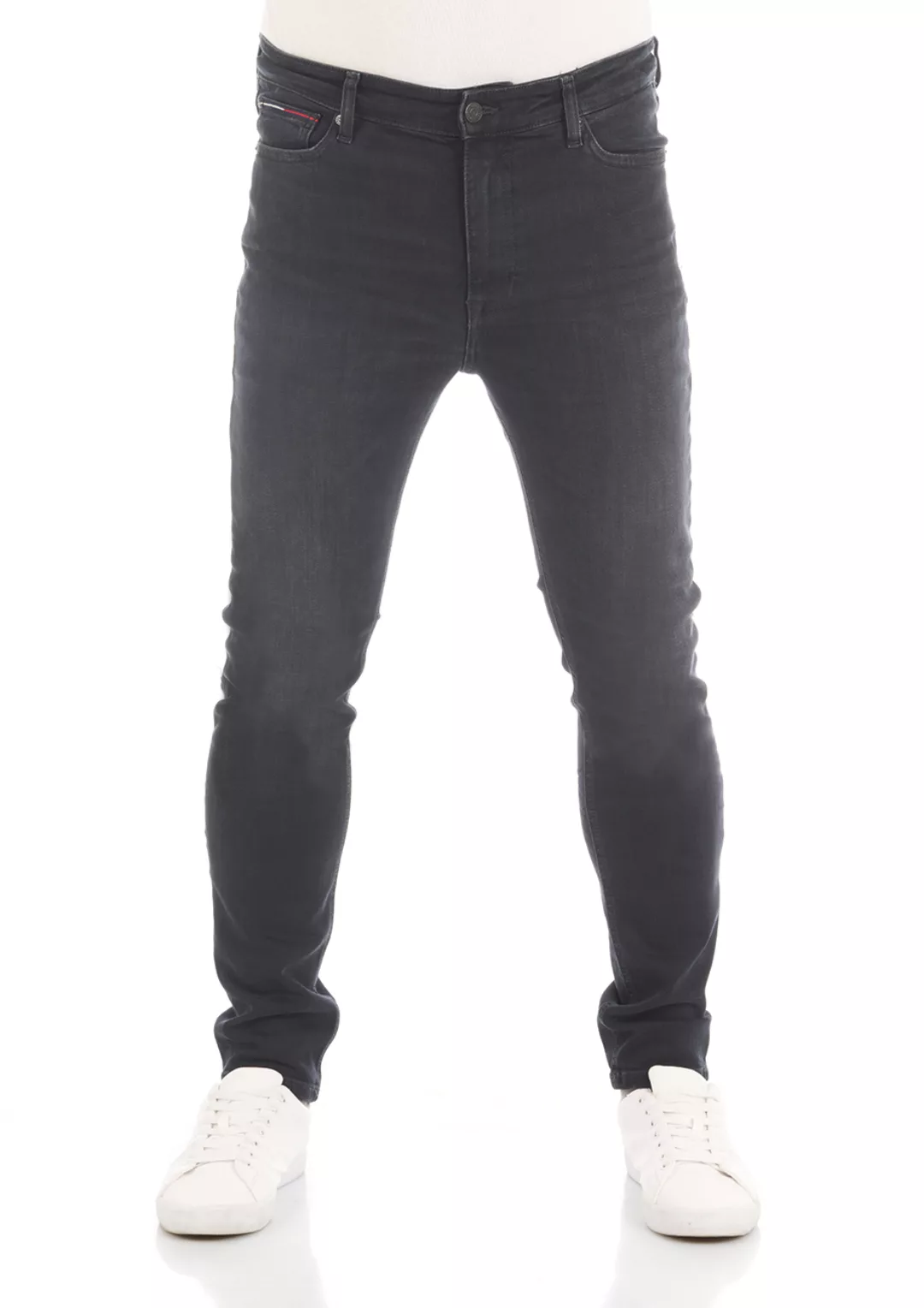 Tommy Hilfiger Herren Jeans Simon - Skinny Fit - Schwarz - Dynamic Jacob Bl günstig online kaufen