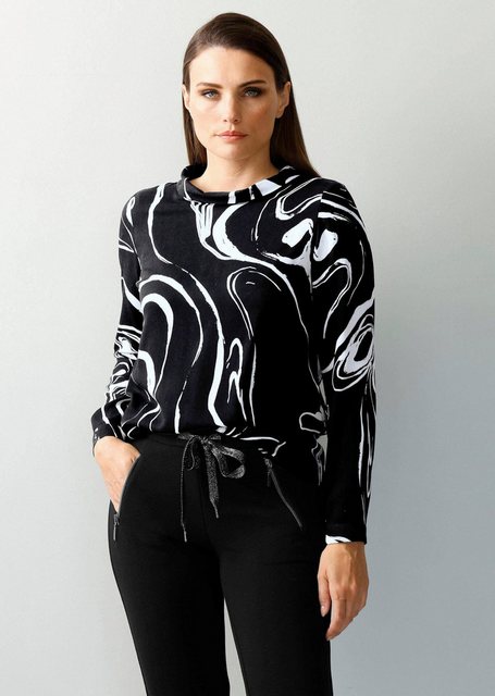 Alba Moda Schlupfbluse Bluse aus reiner Viskose günstig online kaufen