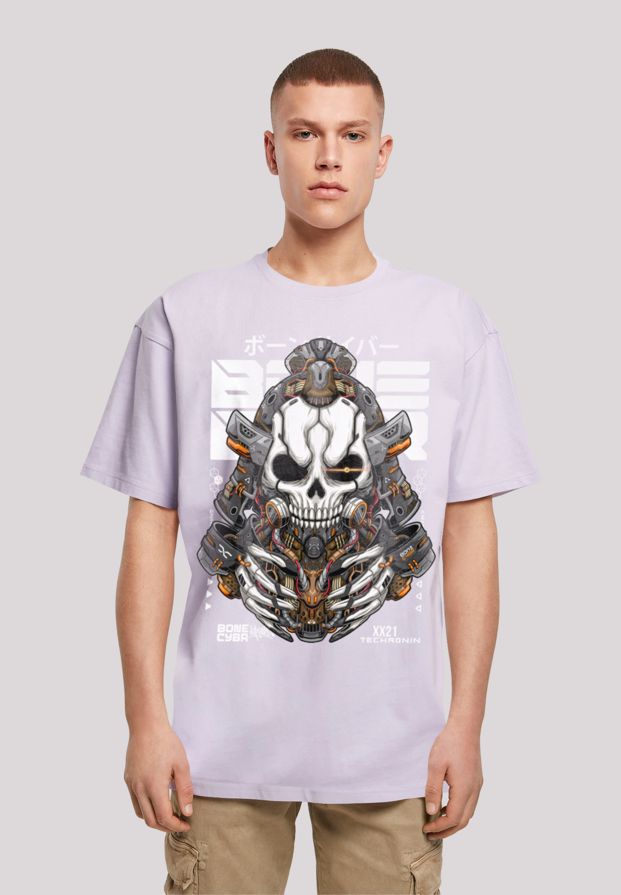 F4NT4STIC T-Shirt "Bone Cyber Techronin CYBERPUNK STYLES", Print günstig online kaufen