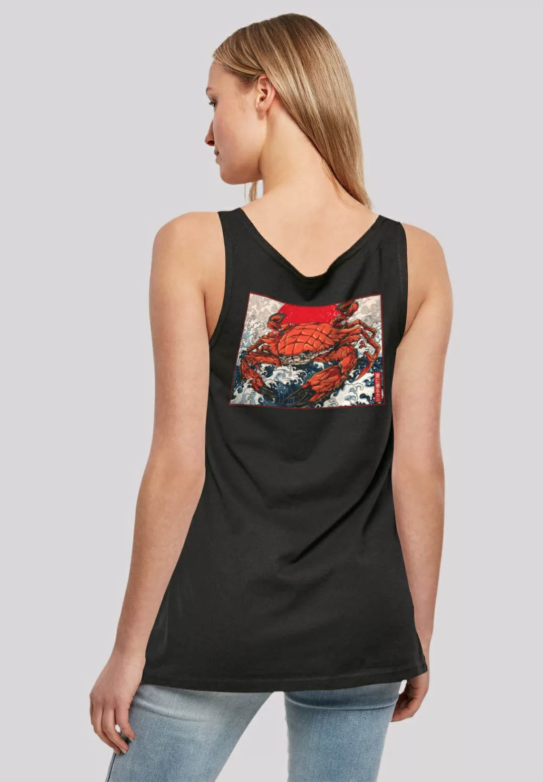 F4NT4STIC T-Shirt "Welle Crab Japan", Print günstig online kaufen