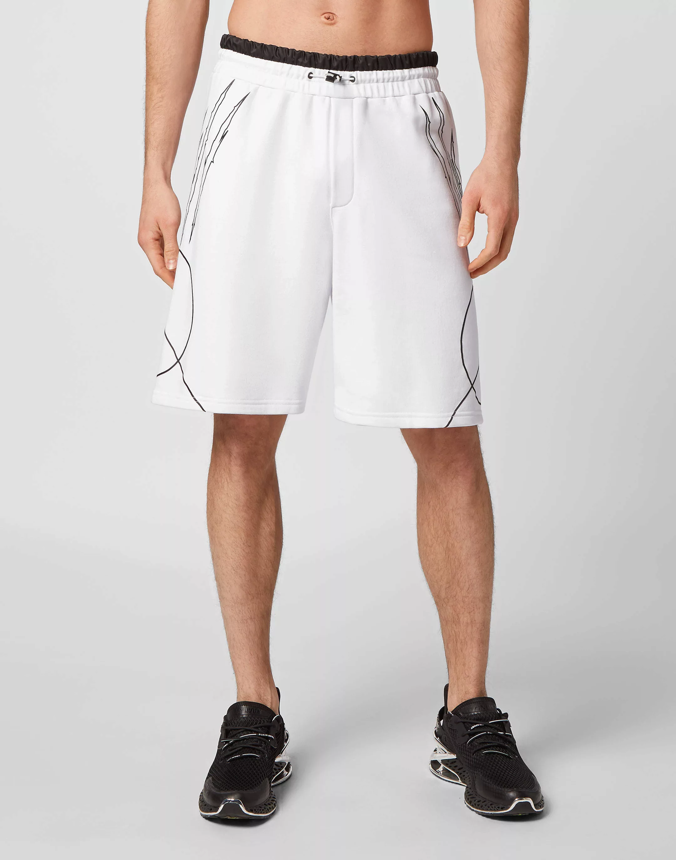 PLEIN SPORT Jogg-Bermudas "Scratch" günstig online kaufen