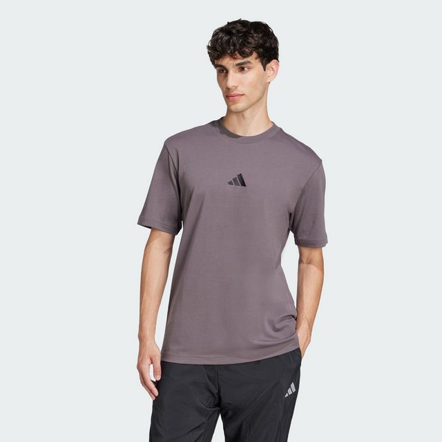 adidas Sportswear Poloshirt ESSENTIALS SMALL LOGO SINGLE JERSEY T-SHIRT günstig online kaufen