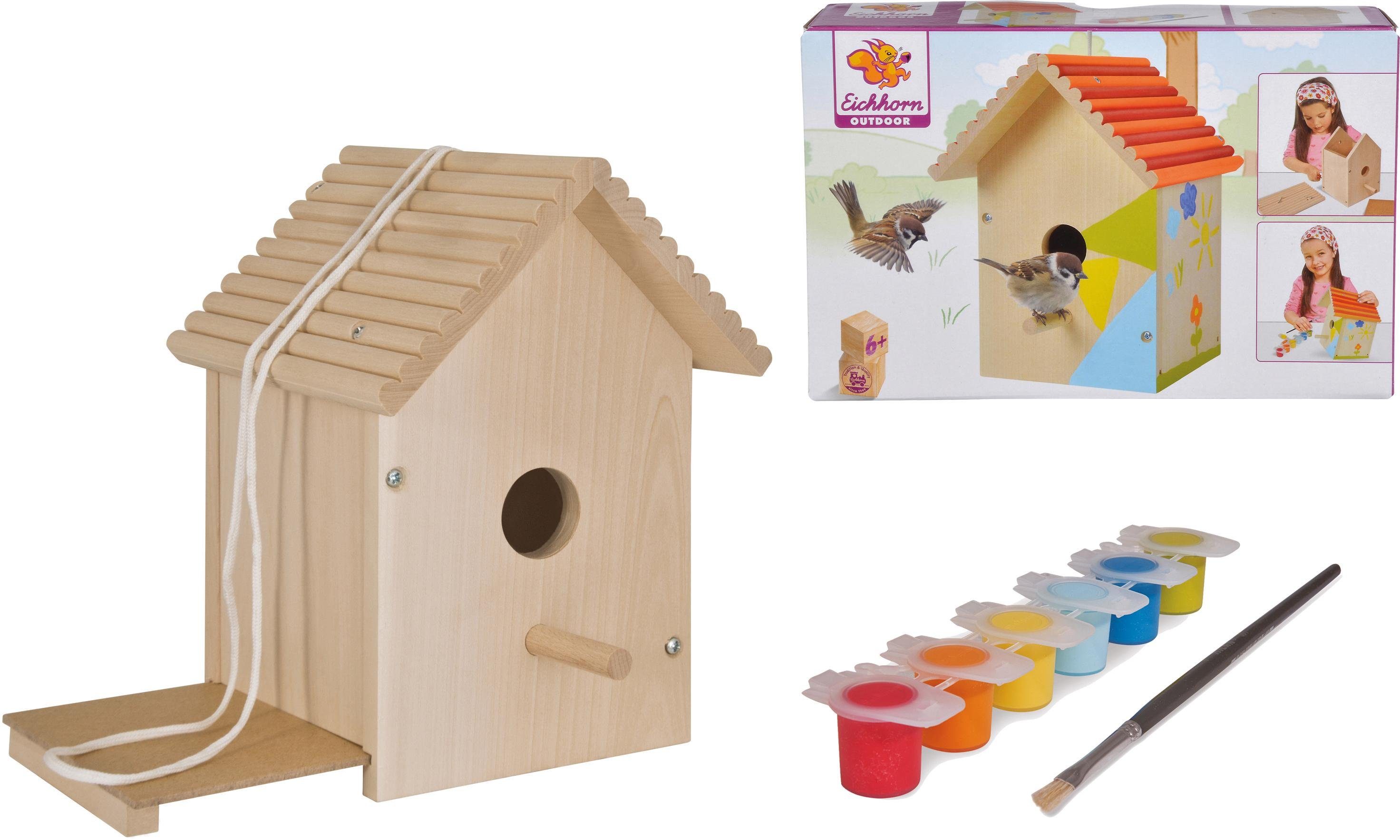 Eichhorn Kreativset Outdoor Vogelhaus, (Set), Zum günstig online kaufen