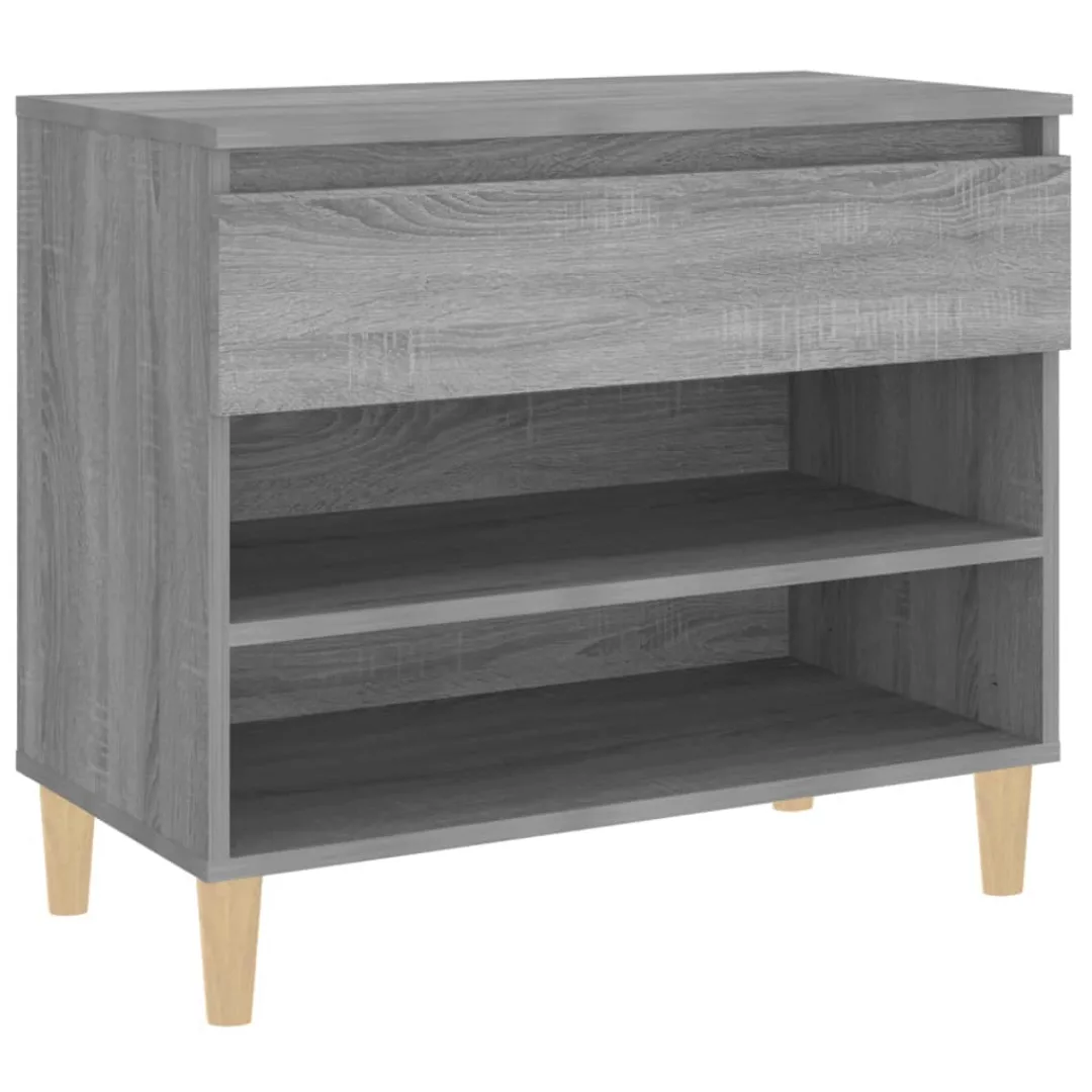 vidaXL Schuhregal Schuhregal Grau Sonoma 70x36x60 günstig online kaufen