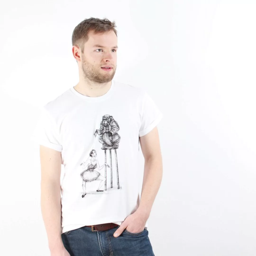 Circus Chimp - Herrenshirt Von Coromandel günstig online kaufen