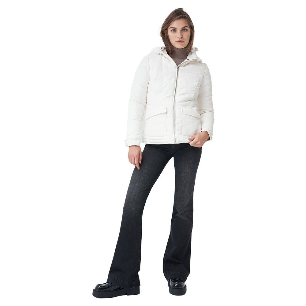 Salsa Jeans 125323-000 / Padded Details Jacke M White günstig online kaufen