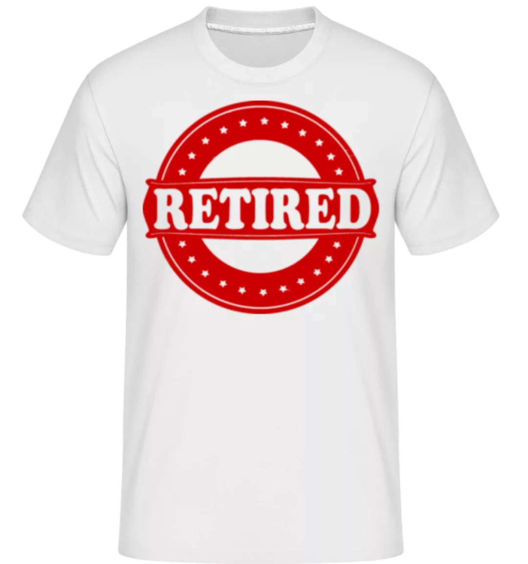 Retired Sign · Shirtinator Männer T-Shirt günstig online kaufen