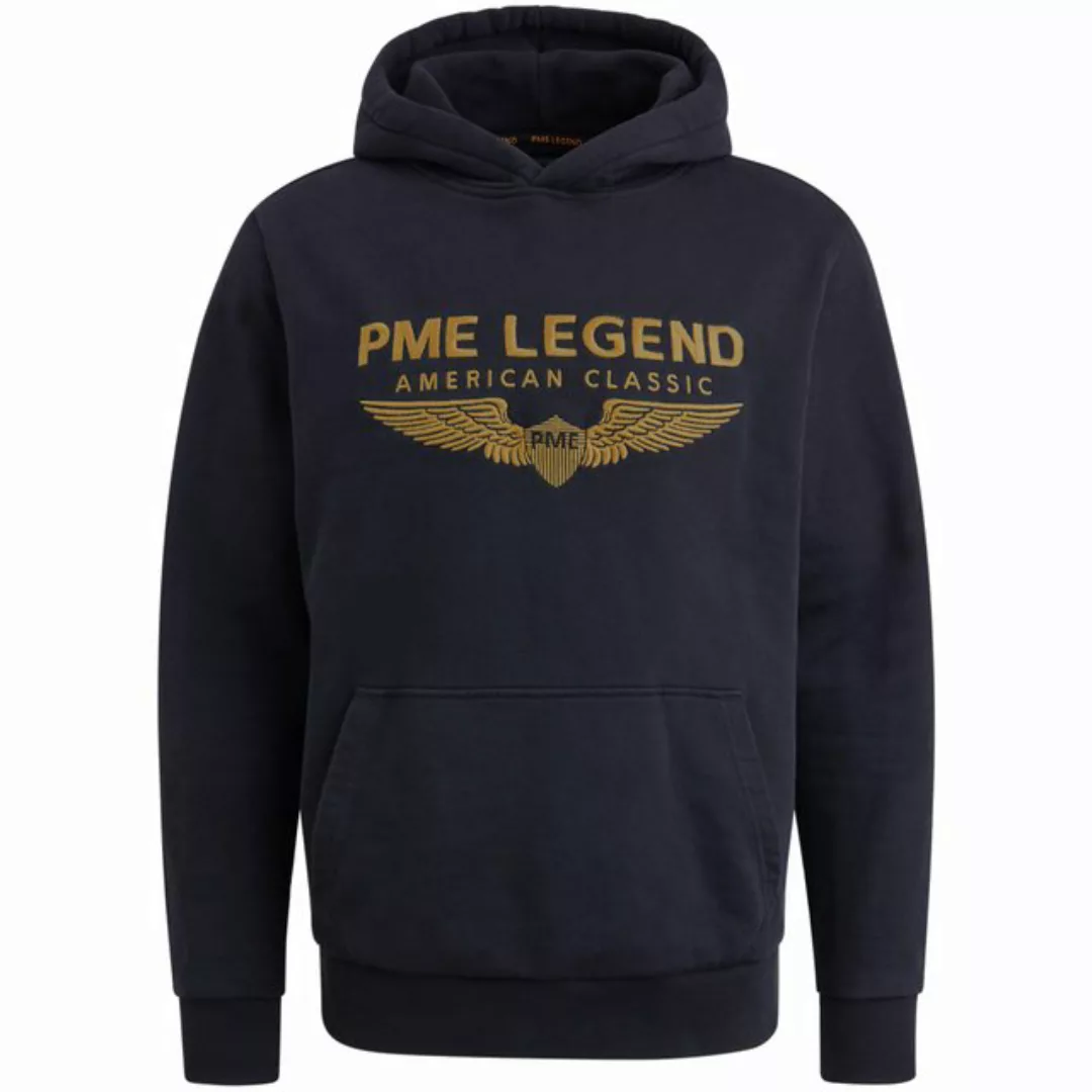 PME Legend Herren Kapuzenpullover Hoodie HOODED SOFT TERRY WITH LOGO - Regu günstig online kaufen