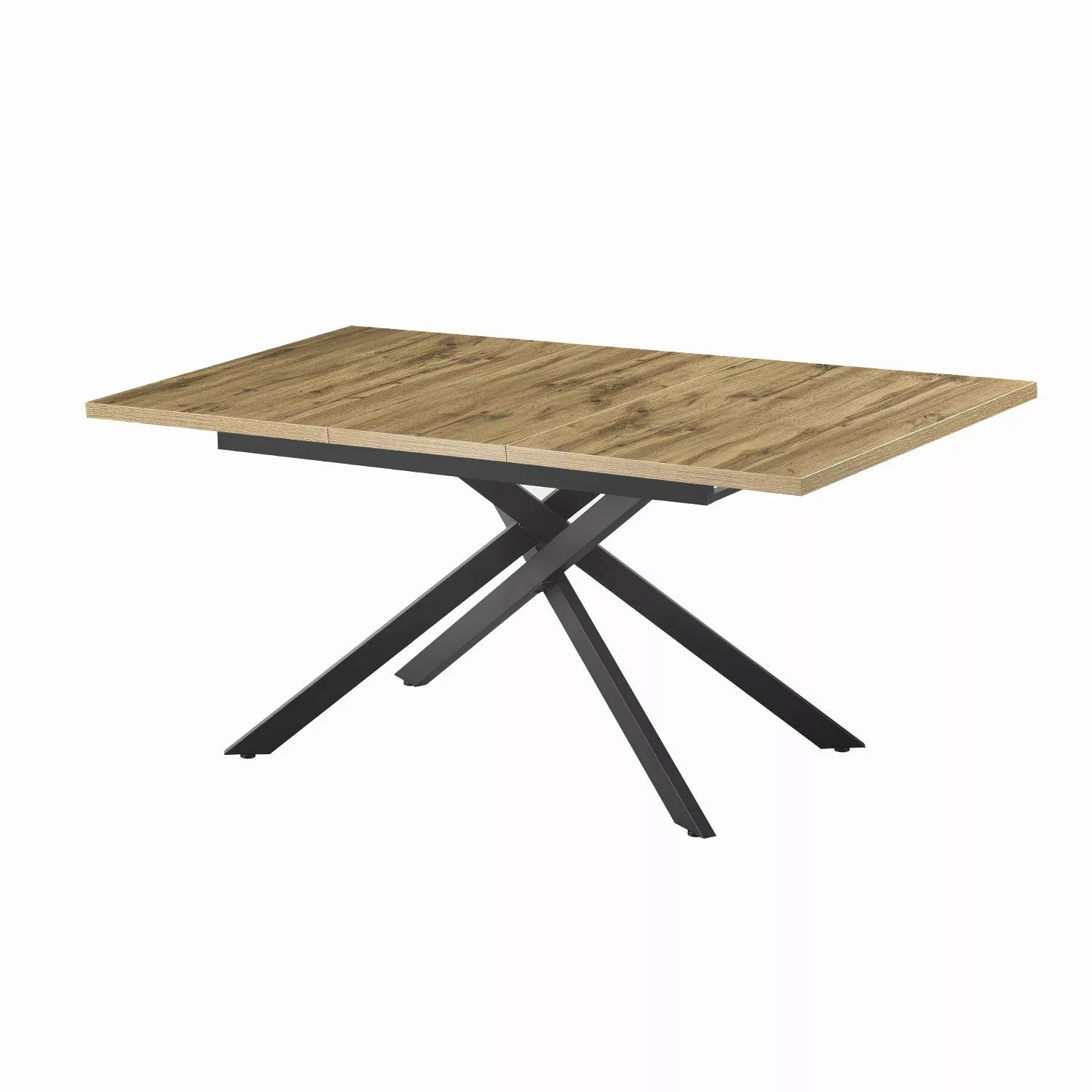 B&D home Esstisch Ausziehtisch LARS, X-Gestell, günstig online kaufen