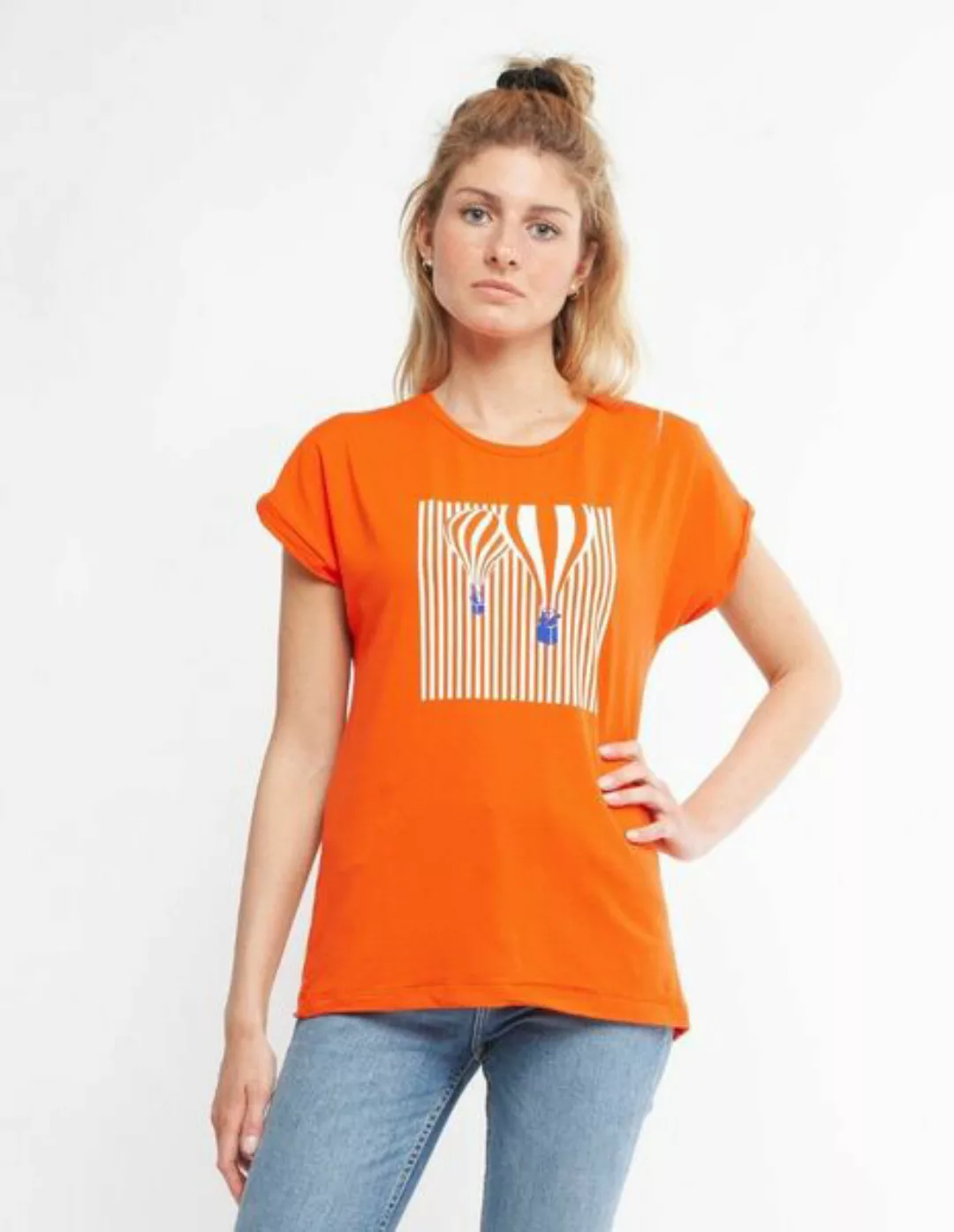 Damen T-shirt Aus Eukalyptus Faser "Laura" | Heißluftballon günstig online kaufen