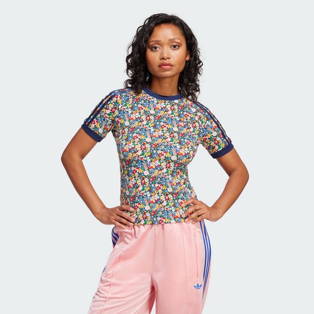 adidas Originals T-Shirt ADIDAS ORIGINALS X LIBERTY LONDON CALI T-SHIRT günstig online kaufen