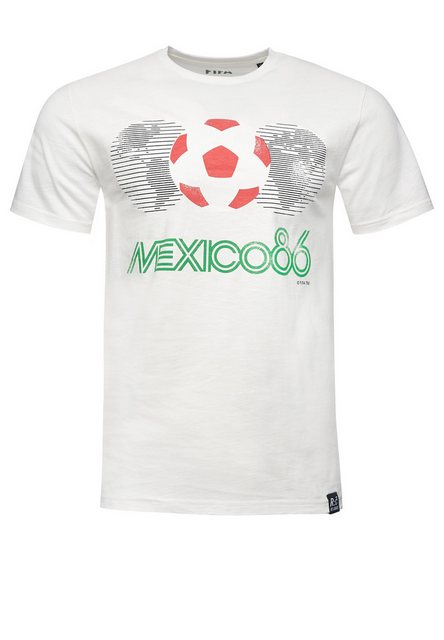 Recovered T-Shirt FIFA World Cup 1986 GOTS zertifizierte Bio-Baumwolle günstig online kaufen