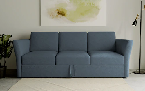 Home affaire 3-Sitzer Lavars Schlafsofa, mit Bettfunktion, in zwei verschie günstig online kaufen