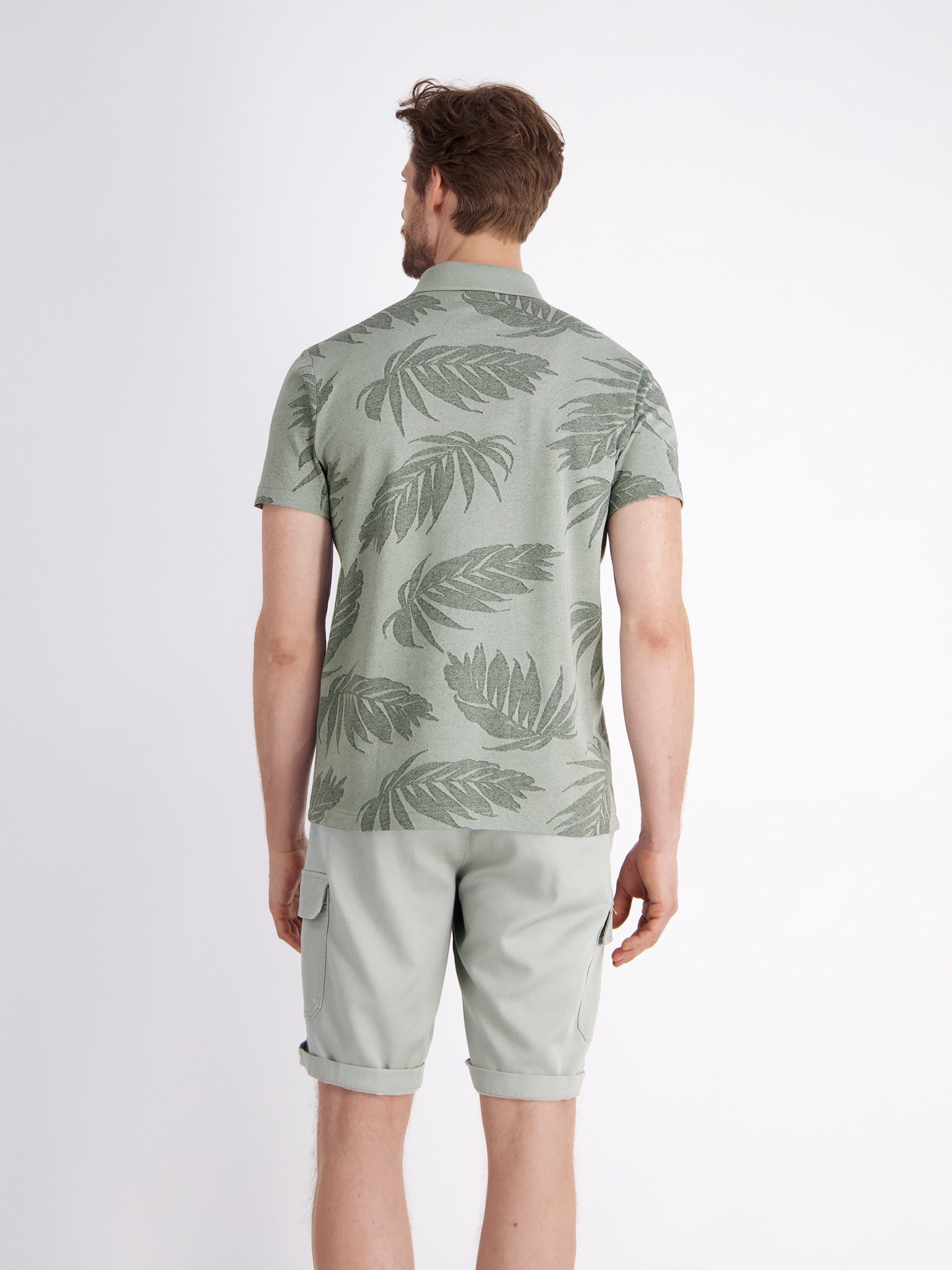 LERROS Poloshirt "LERROS Jacquard Poloshirt für Herren" günstig online kaufen