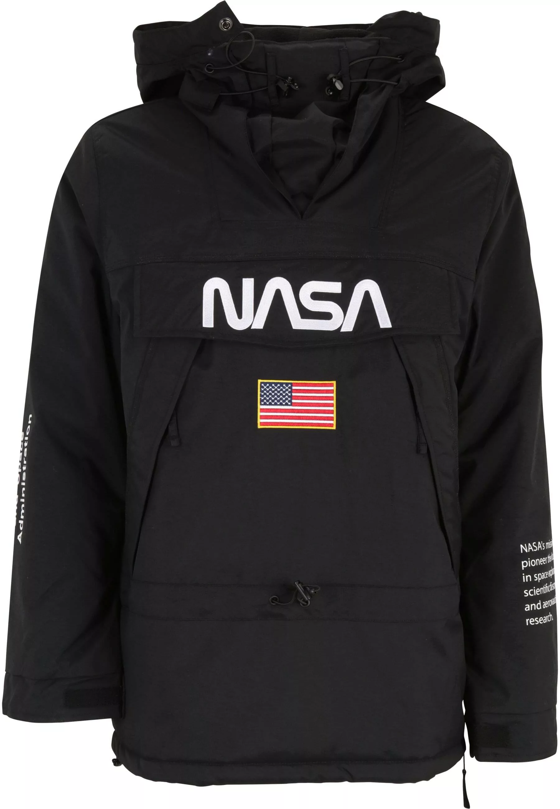 MisterTee Windbreaker "MisterTee Herren NASA Windbreaker", (1 St.), ohne Ka günstig online kaufen