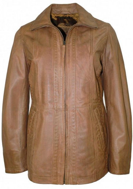 Maddox Lederjacke Maddox - Damen Lederjacke Lammnappa dattel günstig online kaufen